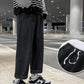 Autumn Korean Fashion Drawstring Y2K Jeans Homme Classic Baggy Straight Wide Leg Pants 2023 New Hip Hop Streetwear Casual Jean