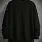 Manfinity Homme Men'S Drop Shoulder Plain Long Sleeve Going Out Casual Sweatshirt, Boyfriend Gift