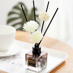 1Pc 50Ml Gradent Color Reed Diffuser Home Fragrance Diffuser Essential Oil Aromatherapy Refill Rattan Sticks Diffuser Home Decor