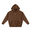 Oversize Fleeced Hoodie - Coffee