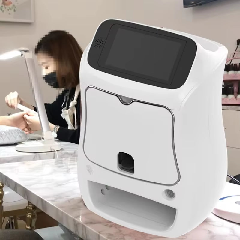 Nail Printer Finger DIY Print Art Automatic 3D Art Designs Finger Nails Printing Machine for Salon Use