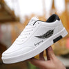 2022 Autumn Men Casual Shoes Winter Men'S Board Shoes Light Sports Shoes Men Tennis Sneaker Soft White Shoes Male Flat Shoes - White Feather