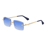 Fashion Rimless Sunglasses for Men